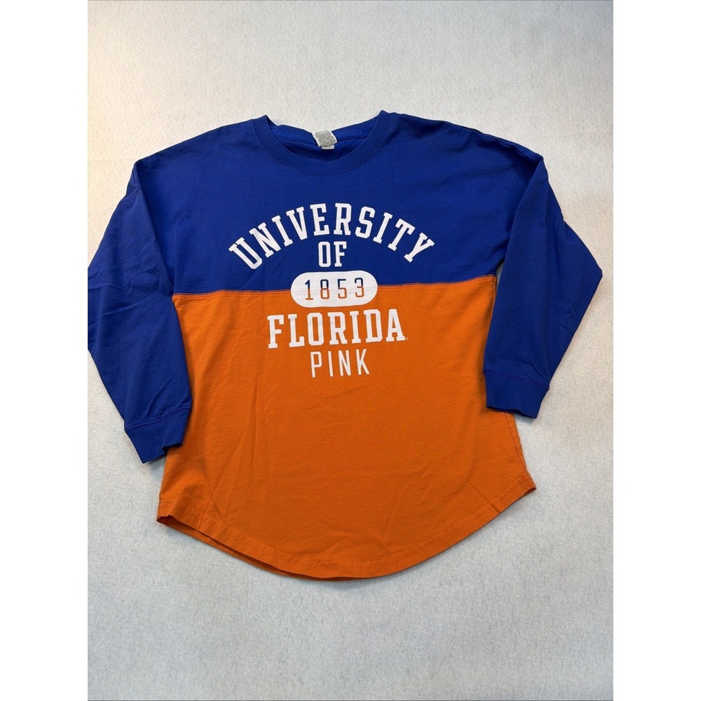 Women's University‎ Of Florida Pink Victoria's Secret LS Spirit Jersey Sz Small